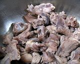 圧力鍋で牛すじ肉のカレー作り方1写真