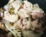 手間なし＆つゆだく！☆舞茸入り親子丼☆作り方2写真