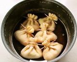 もっちもち♡レンコン餅巾着♪作り方5写真
