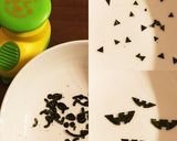 簡単キャラ弁！卵焼きでハロウィンのり巻き作り方1写真