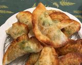 豆苗とちくわの揚げ餃子☆作り方4写真