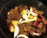 牛肉とトマトの旨辛炒め作り方7写真