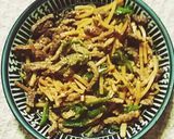 青椒肉絲作り方5写真