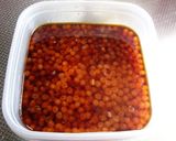 秋だね☆イクラのしょうゆ漬け作り方6写真