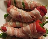 甘長唐辛子の肉巻きチャップ♥作り方5写真