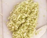 離乳食中期＊緑の野菜のホワイトソース煮作り方2写真