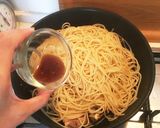肝！秋刀魚ときのこのペペロンチーノ☆☆作り方4写真