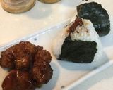 簡単！甘酢唐揚げおにぎり☆運動会にも作り方2写真