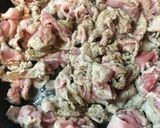 簡単！スピードおかず♡根三ツ葉と豚肉炒め作り方2写真