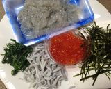 簡単♪生しらす丼作り方1写真