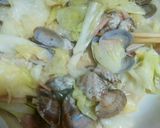 キャベツが美味しい☆あさりのキャベツ蒸し作り方7写真