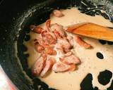 アマトリチャーナ風♪チーズのパスタ作り方5写真