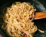 アマトリチャーナ風♪チーズのパスタ作り方6写真