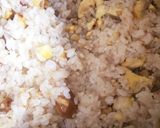 秋だよ♪ほくほく栗おこわ♪作り方7写真