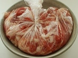 やわらか液で臭みなし✩　豚こまの甘辛炒め