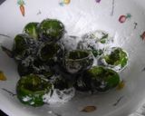 ちびピーマンのイタリア風バジル味詰め作り方3写真
