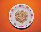 「自然薯納豆ネギ蕎麦」作り方3写真