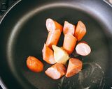 【沖縄】ポチギのケチャップ味噌炒め♪作り方3写真