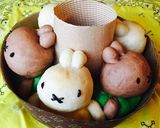 ミッフィーちゃんの3Dパン♡作り方10写真