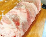 豚切り落とし肉でぐるぐる巻きチャーシュー作り方5写真
