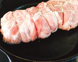 豚切り落とし肉でぐるぐる巻きチャーシュー作り方6写真