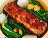 豚切り落とし肉でぐるぐる巻きチャーシュー作り方9写真