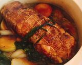 豚切り落とし肉でぐるぐる巻きチャーシュー作り方12写真