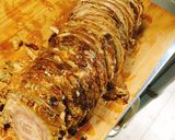 豚切り落とし肉でぐるぐる巻きチャーシュー作り方15写真