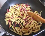 サツマイモの皮☆カレーきんぴら作り方3写真