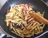 サツマイモの皮☆カレーきんぴら作り方3写真