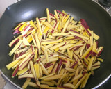 サツマイモの皮☆カレーきんぴら作り方4写真