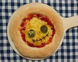 1時間で出来上がり！ハロウィンピザ作り方8写真