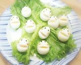 うずらの卵でひよこちゃん作り方3写真