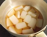 こんにゃくカナッペ　ガーリック枝豆チーズ作り方5写真
