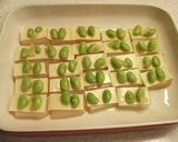 こんにゃくカナッペ　ガーリック枝豆チーズ作り方9写真