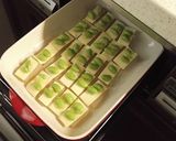こんにゃくカナッペ　ガーリック枝豆チーズ作り方10写真