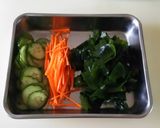 わかめと胡瓜の梅酢和え作り方1写真