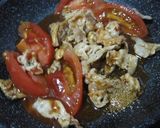 ケチャップと焼肉たれでトマトソースパスタ作り方4写真
