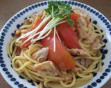 ケチャップと焼肉たれでトマトソースパスタ作り方6写真