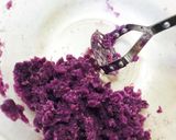 HBでさつまいも《紫芋》の渦巻きパン作り方1写真