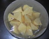 レンジにお任せ！さつまいもだけサラダ作り方1写真