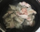 簡単!蒜泥白肉!豚バラのにんにくゆで豚！作り方1写真