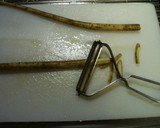 ごぼうのささがき作り方1写真