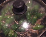 時短！麺つゆで作る、万願寺とじゃこ炒め　作り方2写真