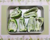 簡単火を使わない明太子はんぺんピーマンの弁当作り方4写真