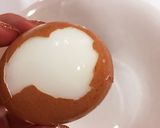 【味玉】余った餃子のたれでしみしみ作り方4写真