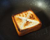 米粉パンでも！チーズフォンデュトースト作り方4写真