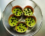 ホットケーキミックスで緑の蒸しパン♪作り方3写真