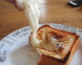 米粉パンでも！チーズフォンデュトースト作り方6写真