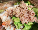 冷凍エビで簡単☆焼き揚げ☆エビツナ春巻き作り方1写真